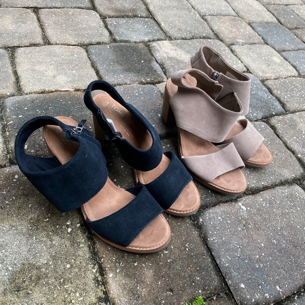 Toms high heel shoes